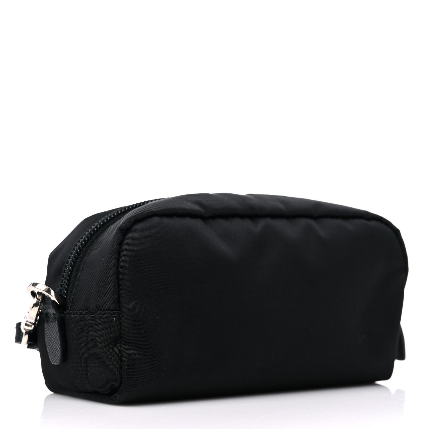 Prada Tessuto Nylon Saffiano Wristlet Black 3 of 8
