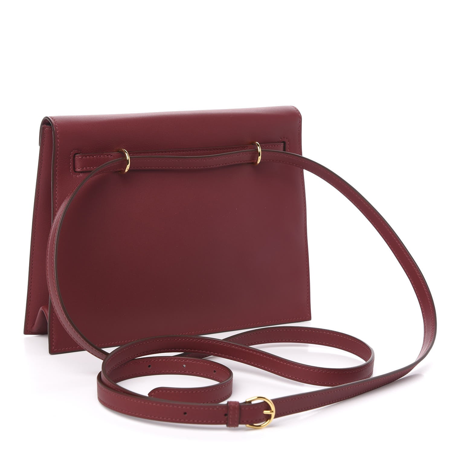 Hermes Swift Kelly Danse II Belt Bag Rouge H 3 of 11