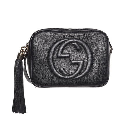 Gucci Pebbled Calfskin Small Soho Disco Bag Black 1 of 7