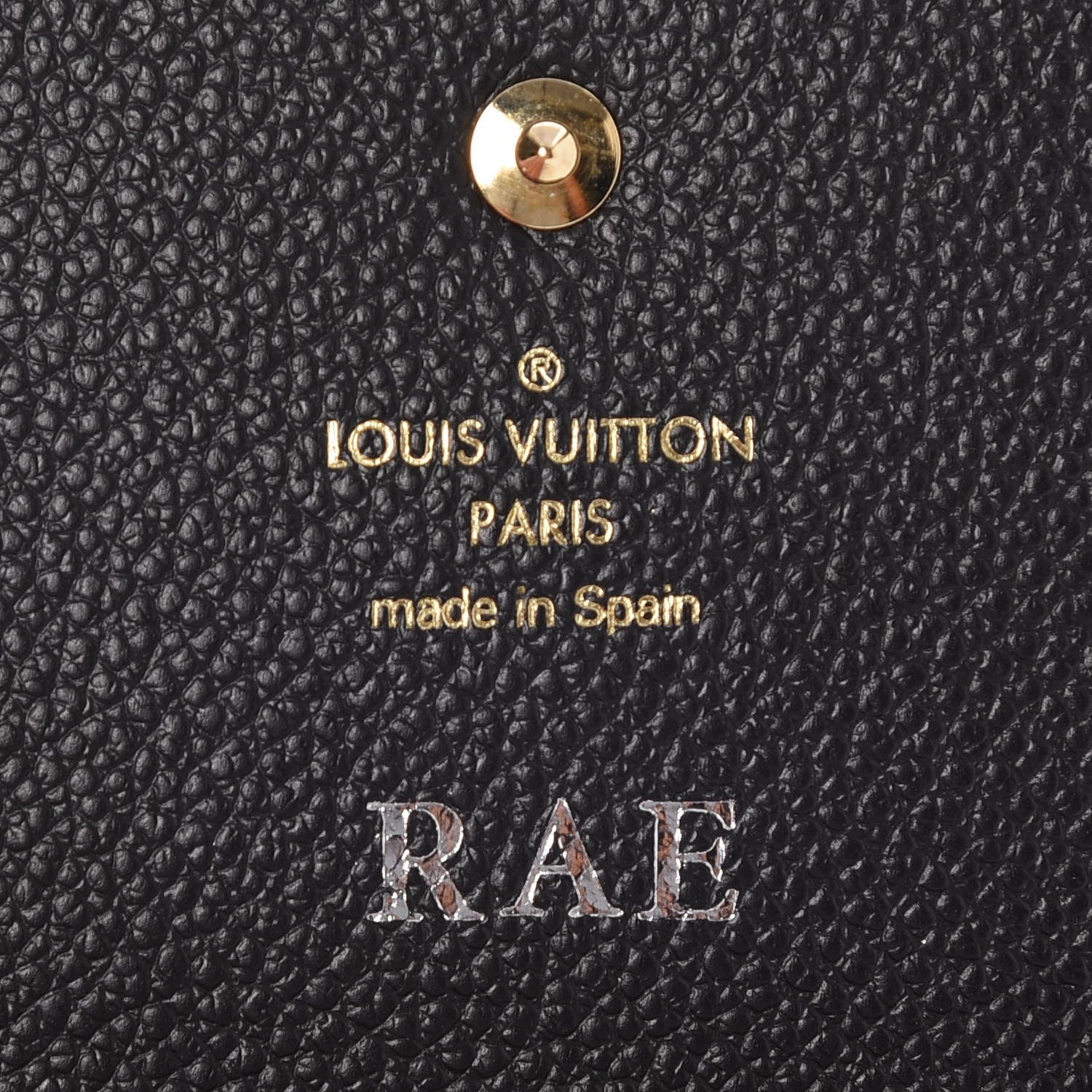 Louis Vuitton Empreinte Business Card Holder Black 5 of 7
