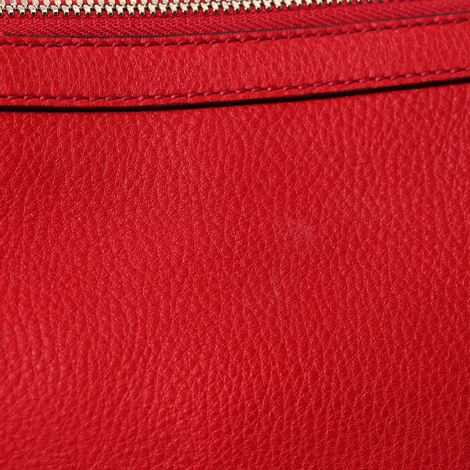 Gucci Pebbled Calfskin Medium Soho Hobo Red 14 of 20