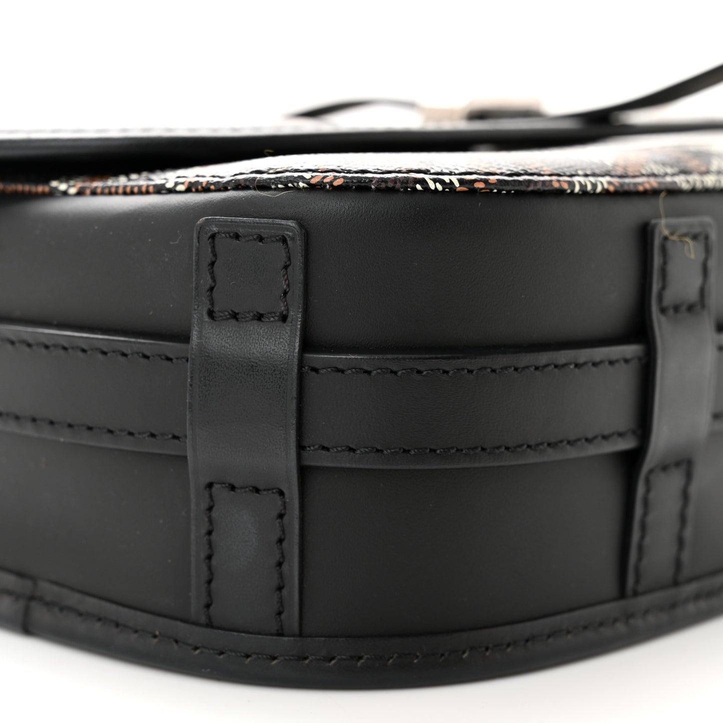 Goyardine Belvedere II PM Messenger Bag Black