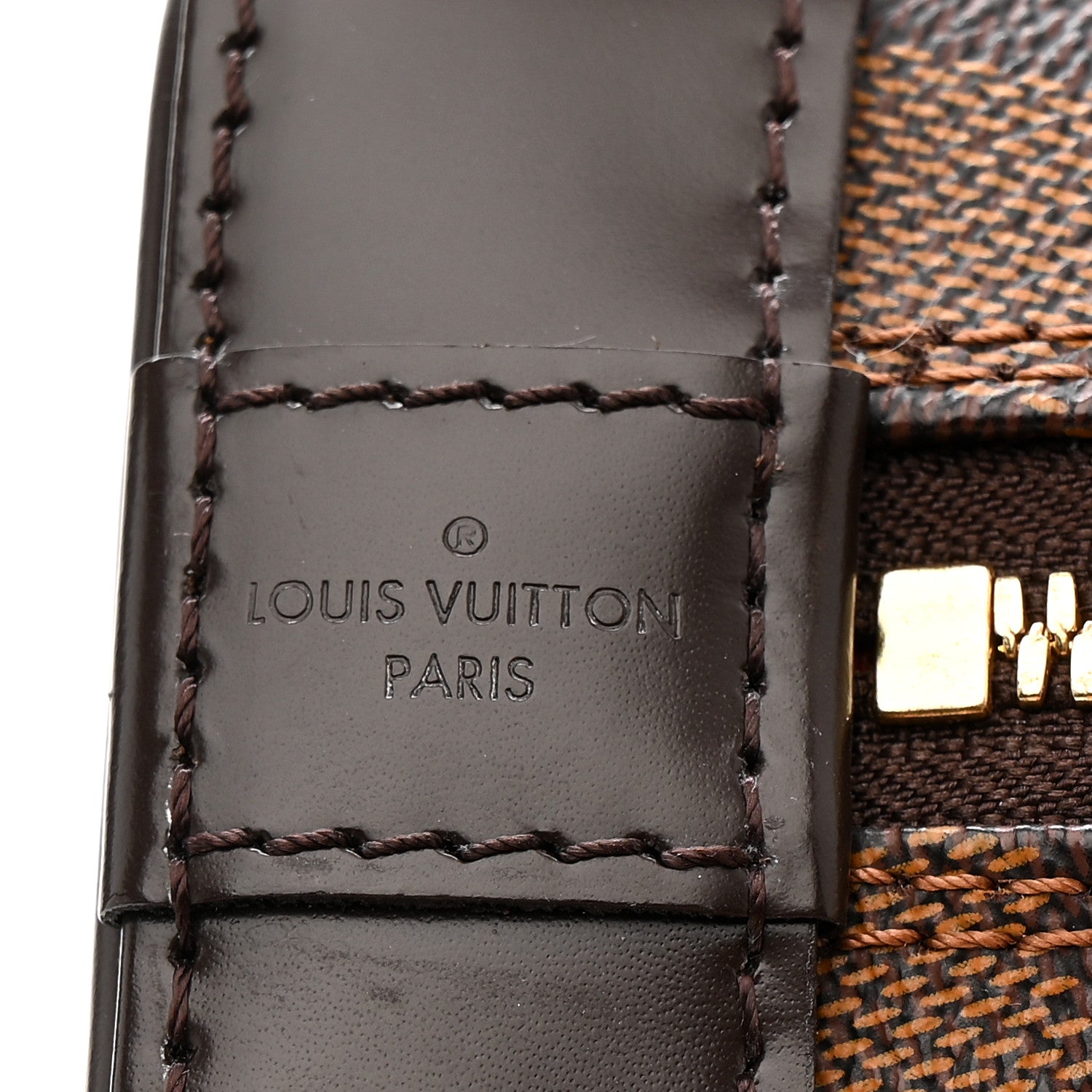 Louis Vuitton Damier Ebene Alma BB 6 of 10