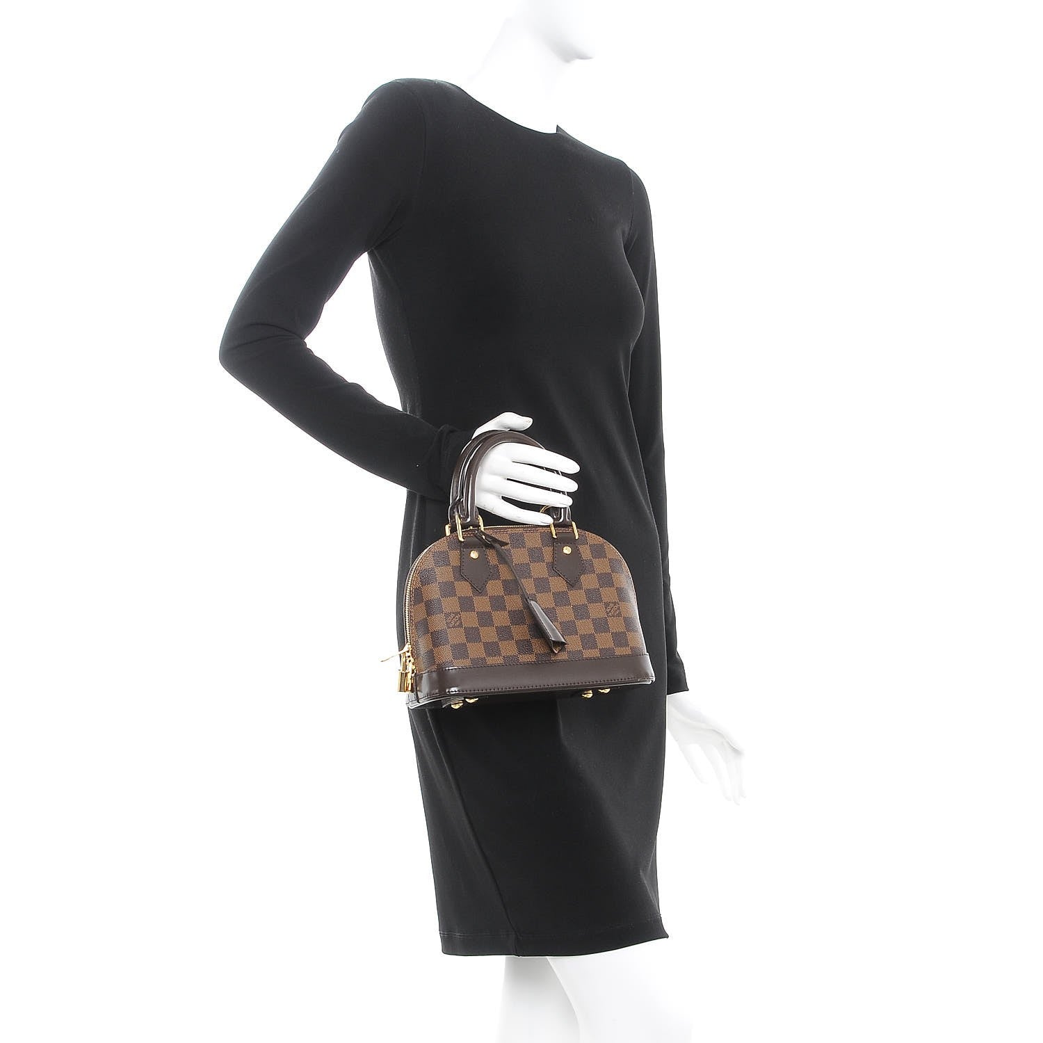 Louis Vuitton Damier Ebene Alma BB 2 of 12
