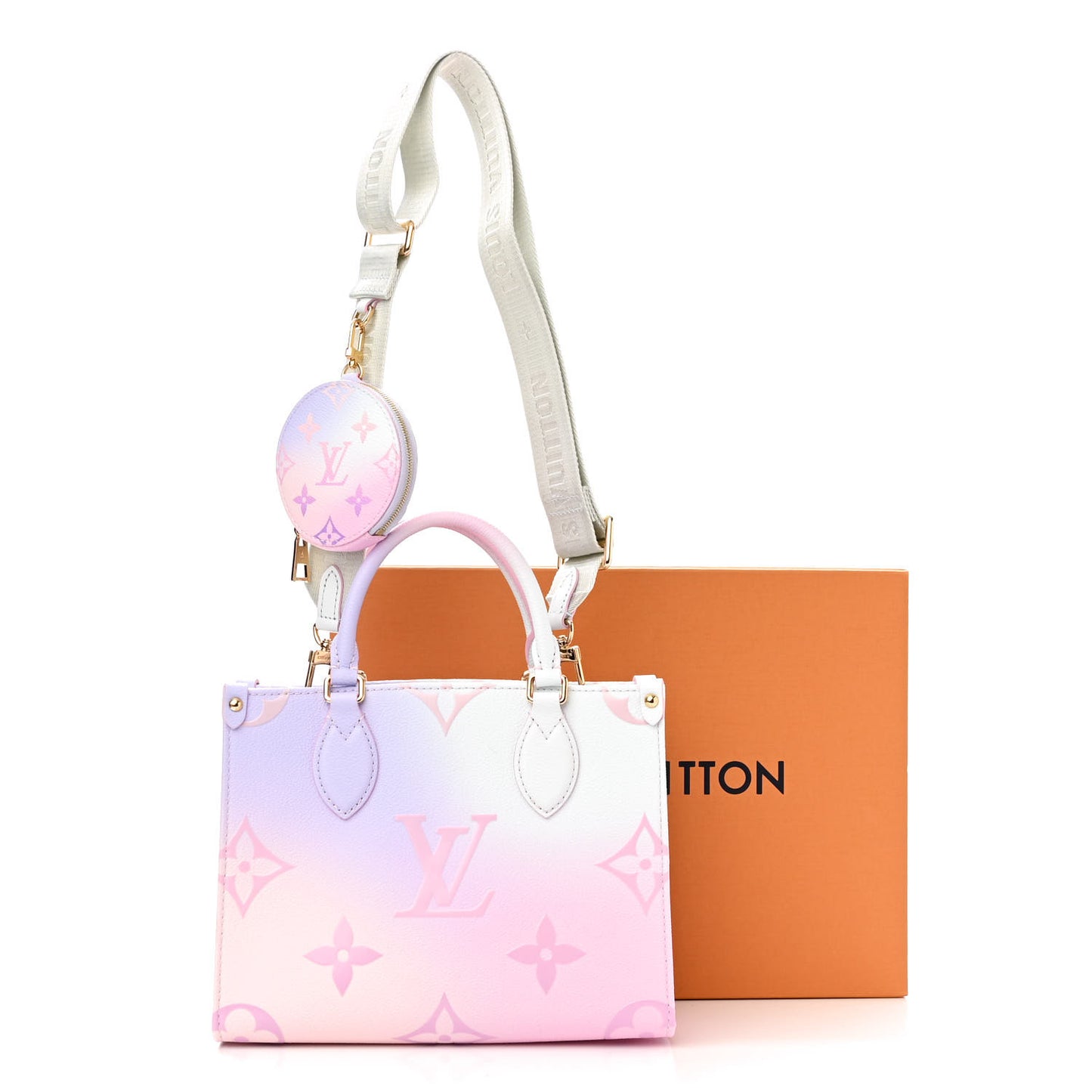 Monogram Giant Spring In The City Onthego PM Sunrise Pastel