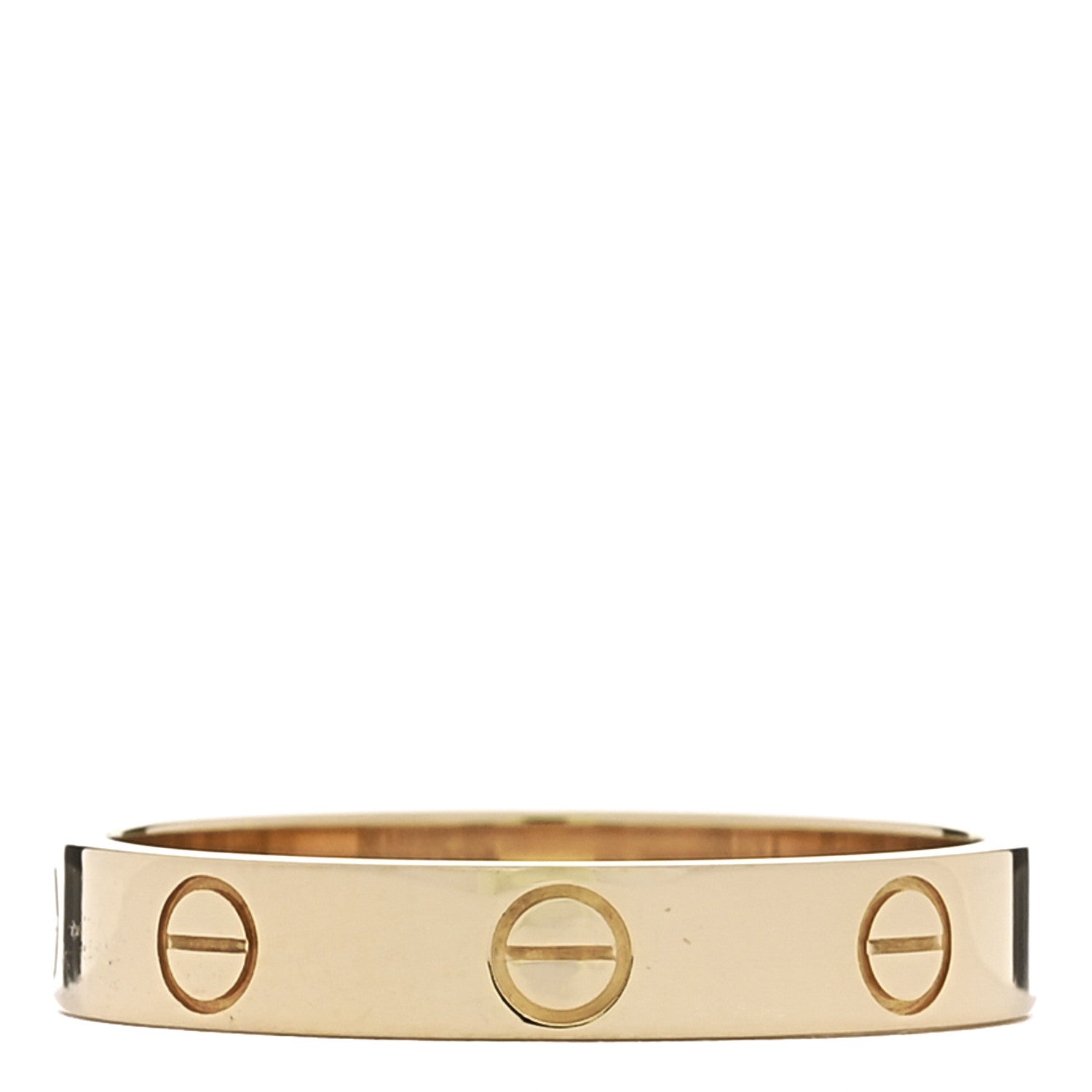 Cartier 18K Yellow Gold 3.5mm LOVE Wedding Band Ring 57 8 3 of 4