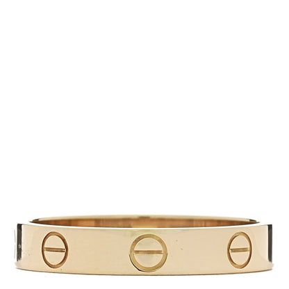 Cartier 18K Yellow Gold 3.5mm LOVE Wedding Band Ring 57 8 3 of 4