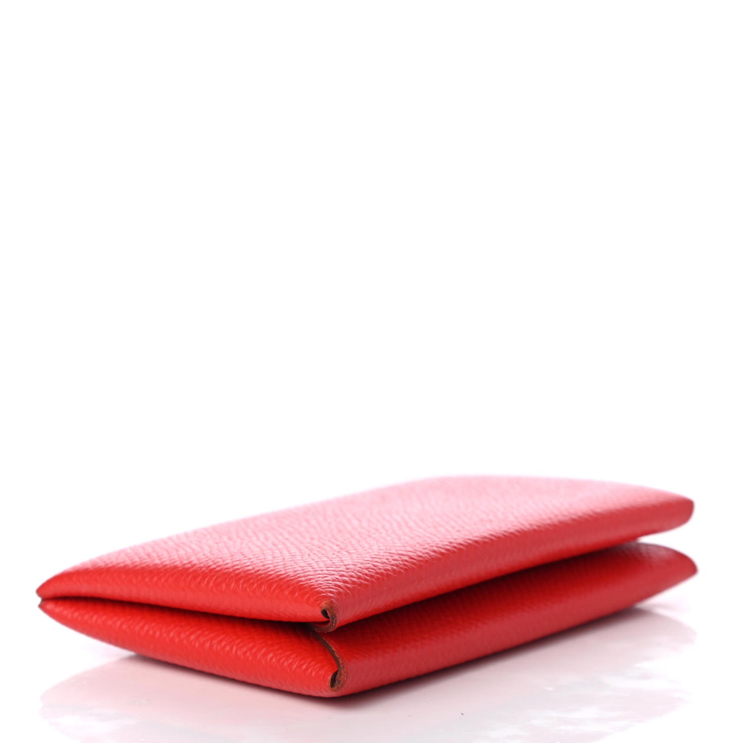 Epsom Calvi Card Case Rouge Casaque