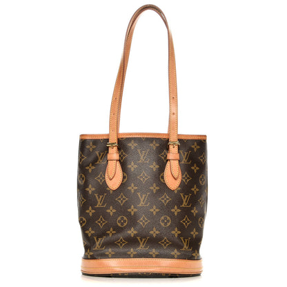 Louis Vuitton Monogram Petit Bucket 23 1 of 10
