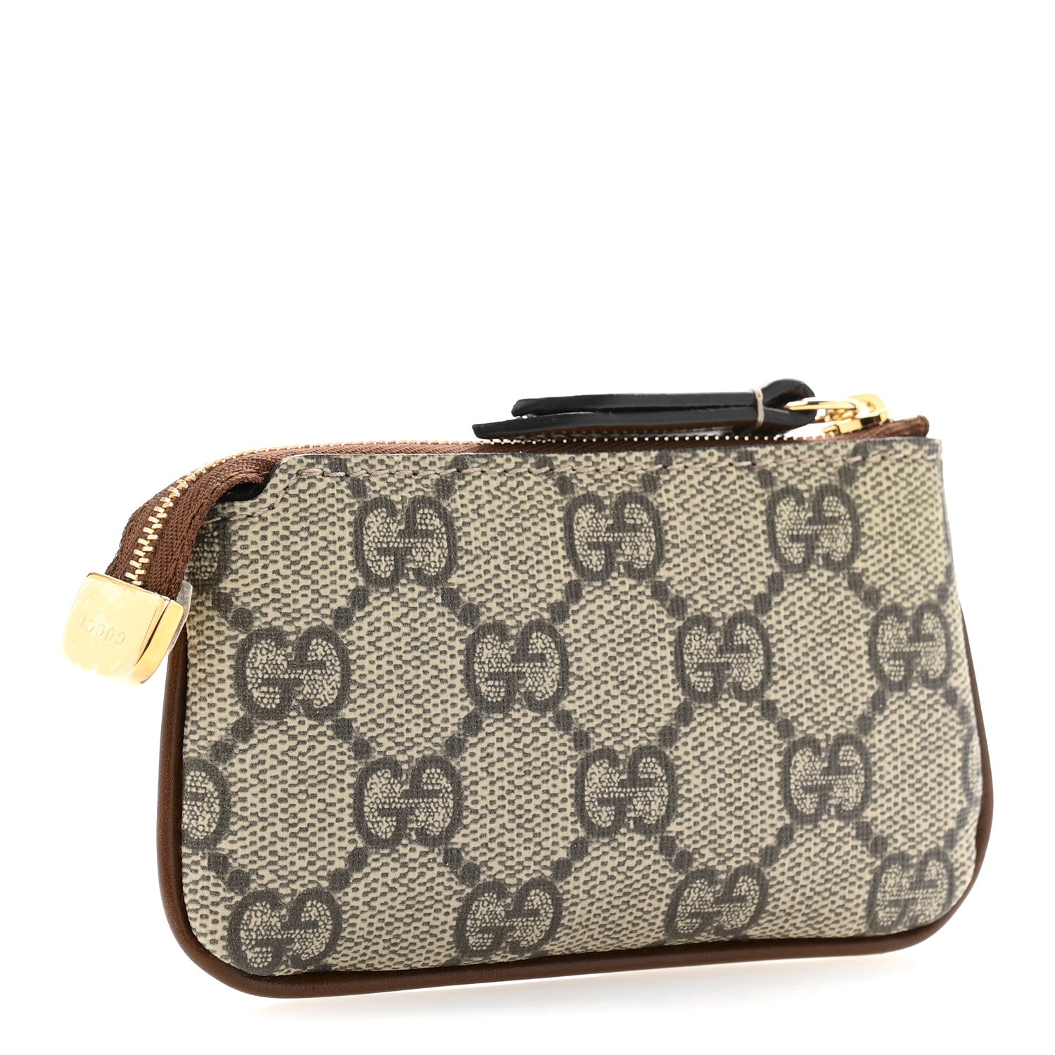 Gucci GG Supreme Monogram Key Case Brown 3 of 8