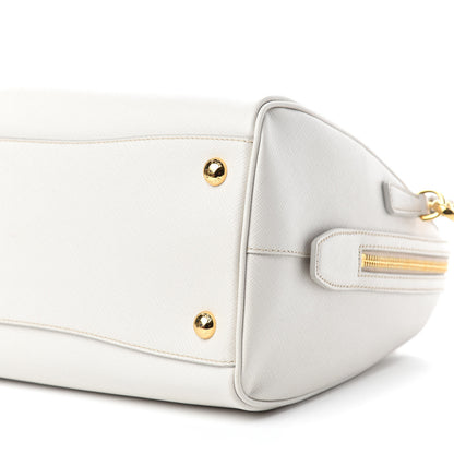 Prada Saffiano Lux Bowler Bianco 7 of 11