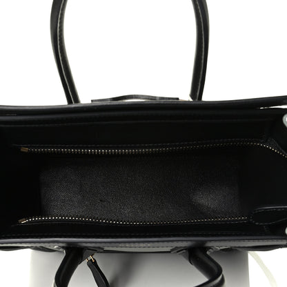 Celine Drummed Calfskin Nano Tri-Color Luggage 4 of 9