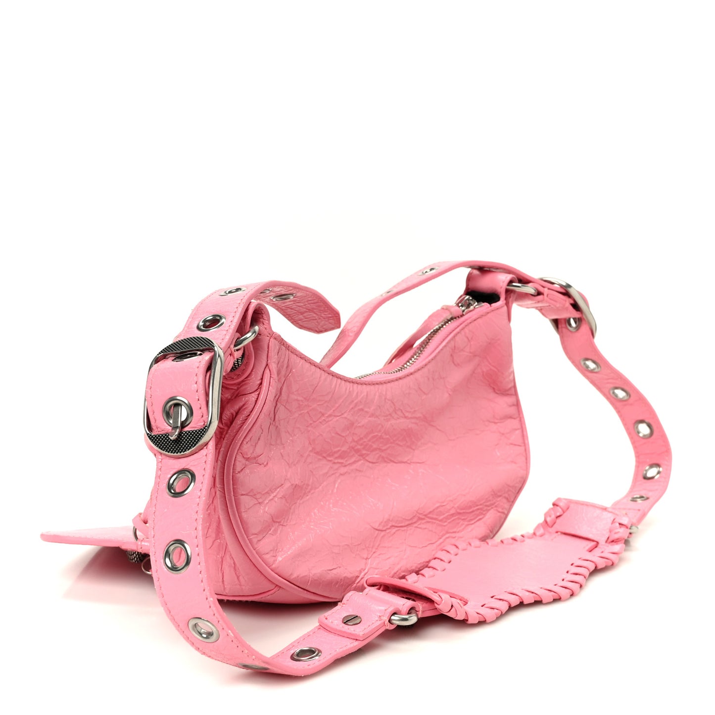 Agneau Arena XS Le Cagole Shoulder Bag Sweet Pink