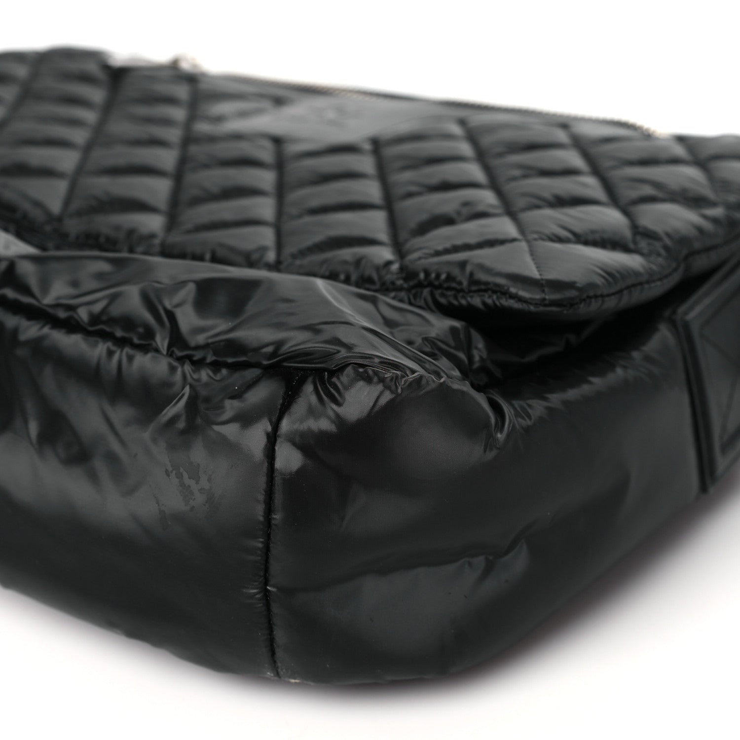 Chanel Nylon Coco Cocoon Messenger Bag Black 14 of 14