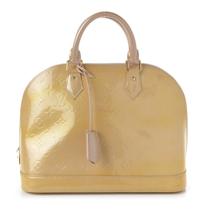 Louis Vuitton Vernis Alma PM Blanc Corail 1 of 11