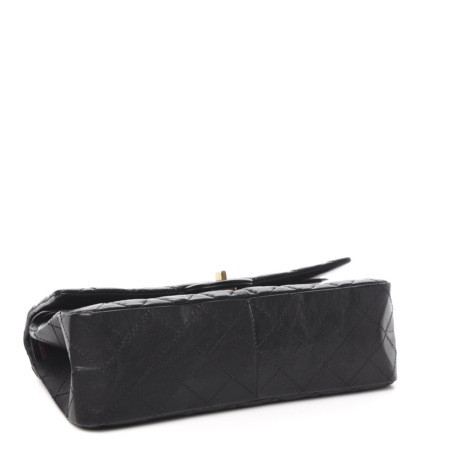 Chanel Aged Calfskin Quilted 2.55 Reissue 226 Flap Black 3 of 9
