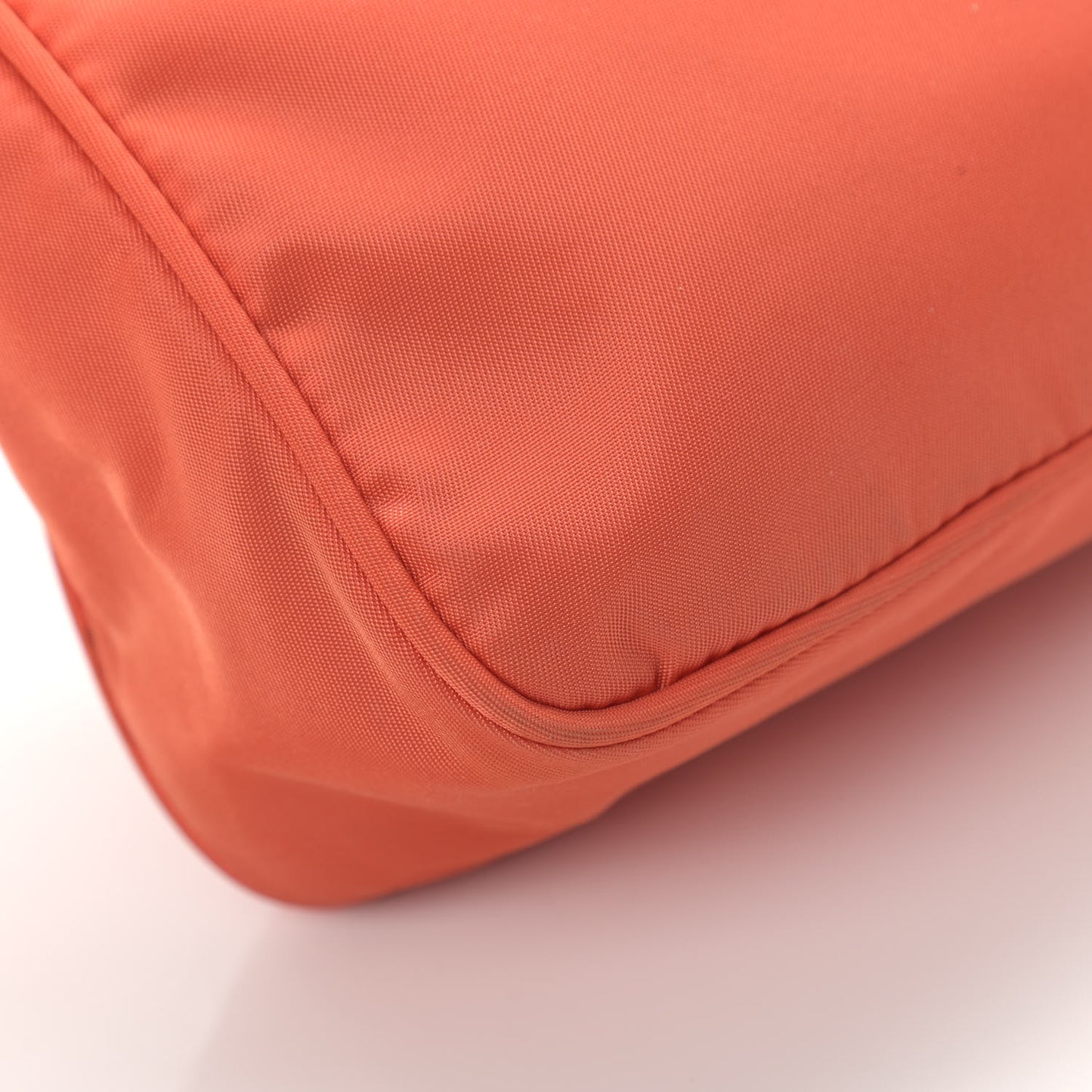 Tessuto Nylon Sport Shoulder Bag Arancio