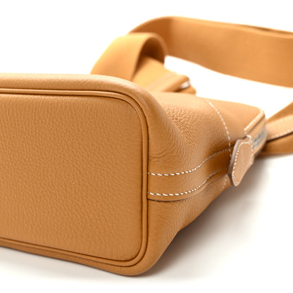 Hermes Togo Bolide Messenger Bag Naturel Sable 9 of 10
