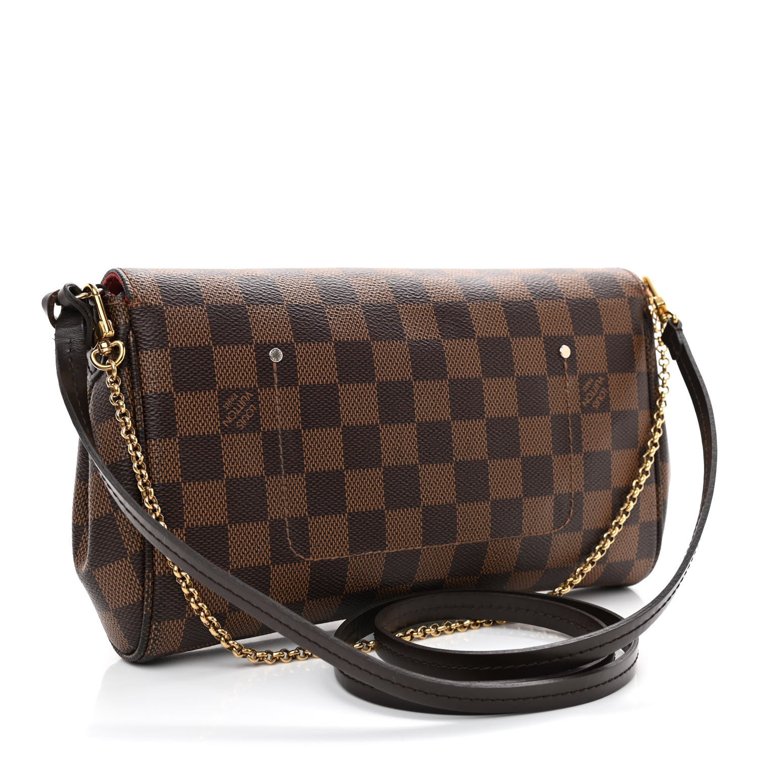 Louis Vuitton Damier Ebene Favorite MM 3 of 9