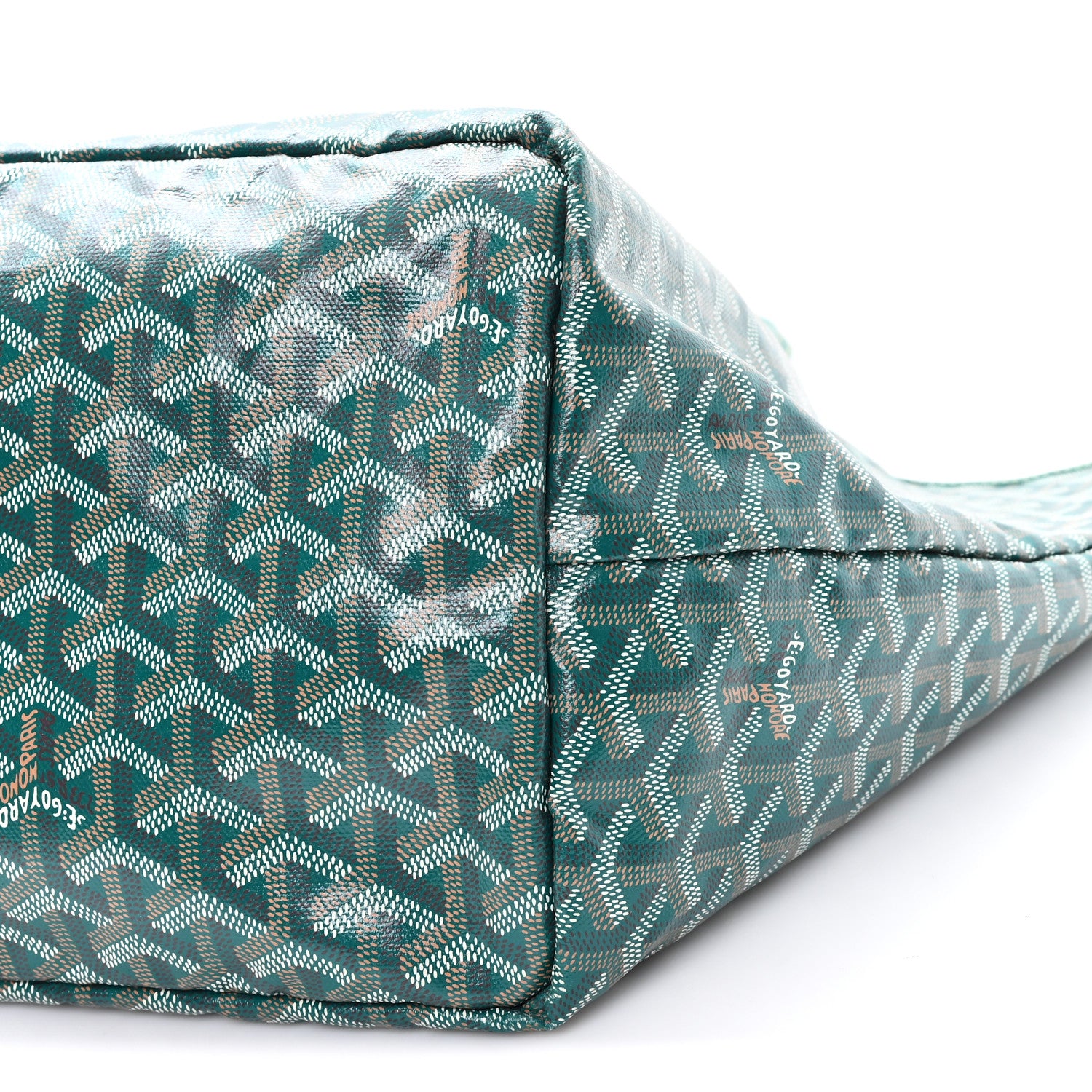 Goyard Goyardine Saint Louis GM Green 11 of 13