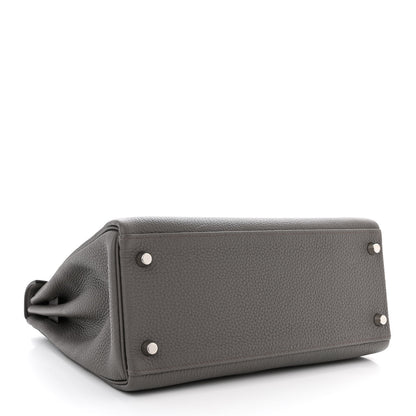 Hermes Togo Kelly Retourne 28 Etain 4 of 14