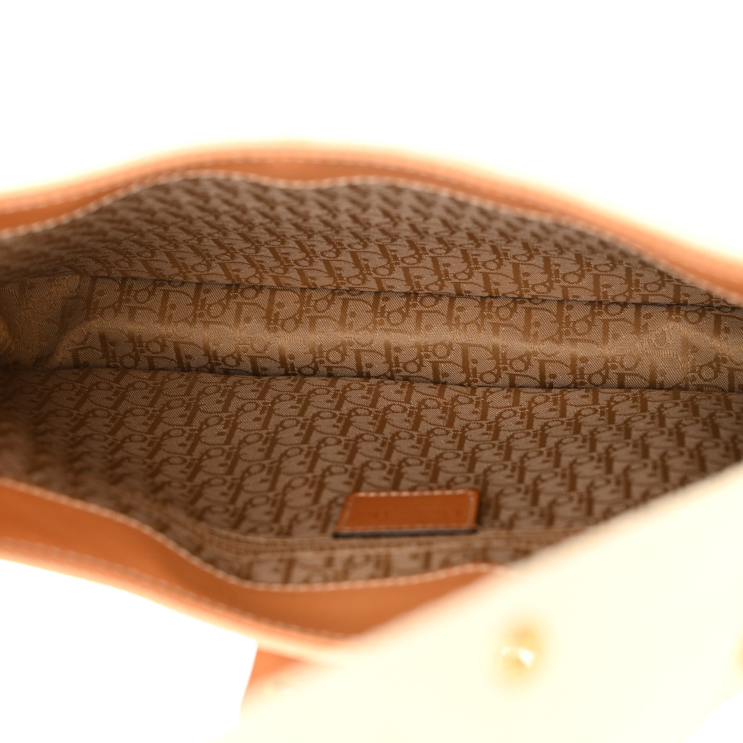 Christian Dior Canvas Street Chic Large Columbus Ave Beige 5 of 16