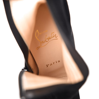 Christian Louboutin Suede Taclou Booty 140 Ankle Boots 38.5 Black 7 of 9