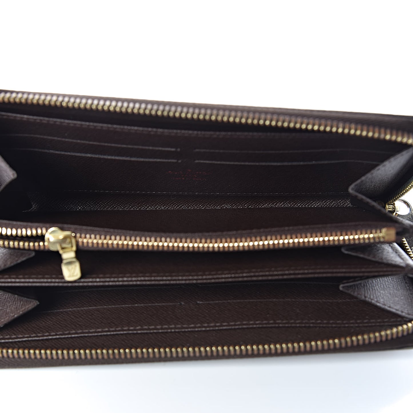 Damier Ebene Zippy Wallet