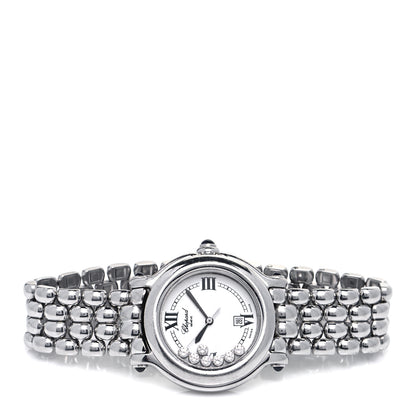 Chopard Stainless Steel 7 Diamond 32mm Happy Sport Quartz Watch 2 of 4