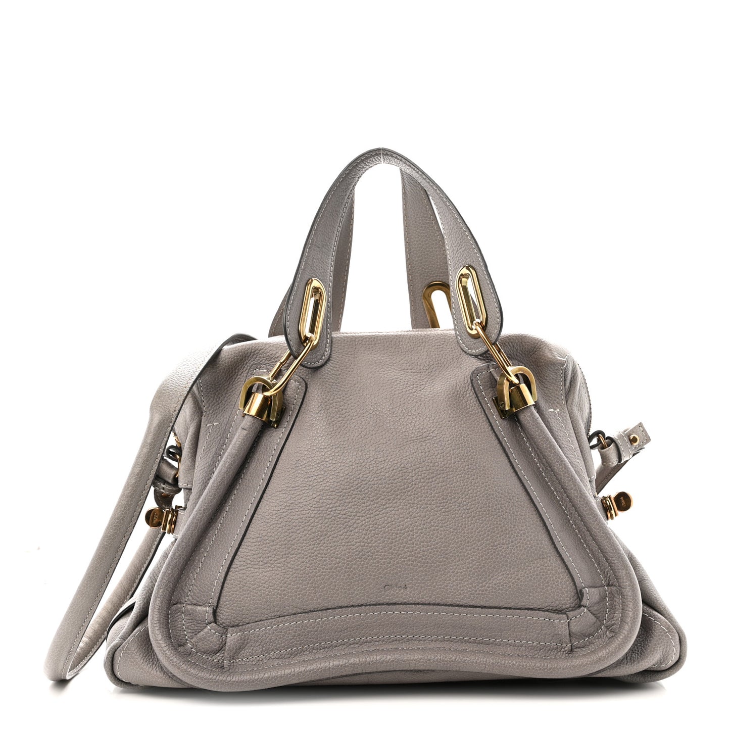 Calfskin Medium Paraty Cashmere Grey