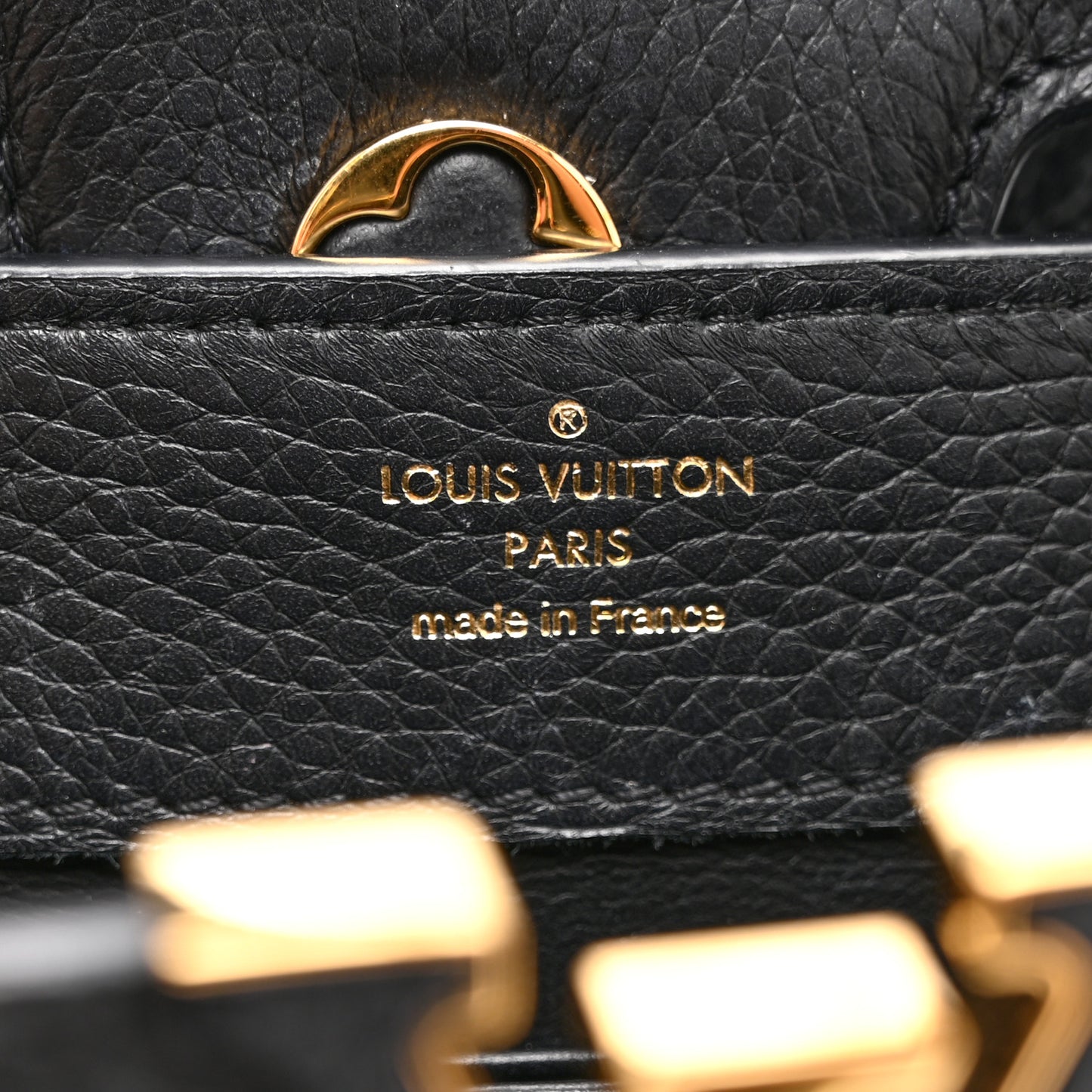 Taurillon Mini Capucines Black