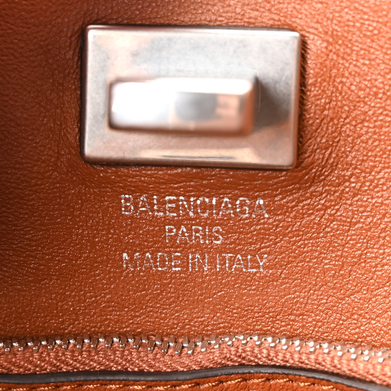 Balenciaga Vegetable Tanned Lambskin Mini Bel Air Carry All Bag Tan Cowboy 6 of 9