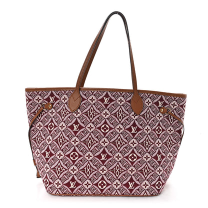 Louis Vuitton Jacquard Since 1854 Neverfull MM Bordeaux 1 of 10