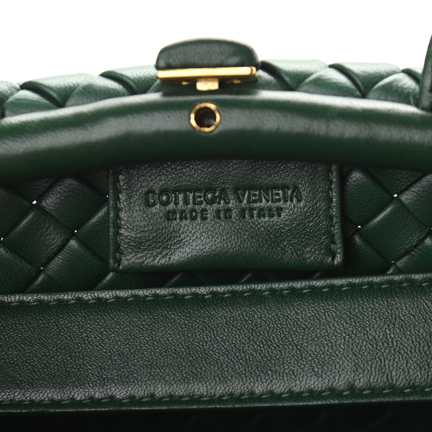 Bottega Veneta Nappa Intrecciato Small Padded The Handle Tote Raintree 6 of 9