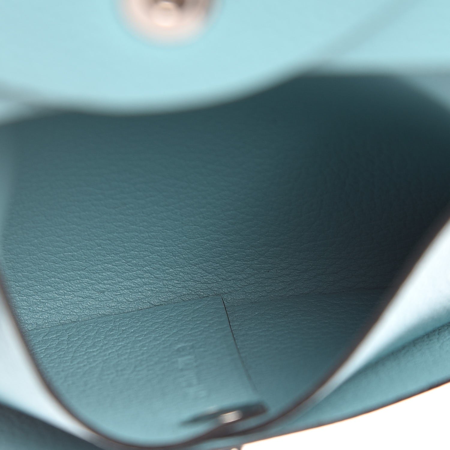 Hermes Evercolor Bastia Coin Purse Bleu Atoll 7 of 8
