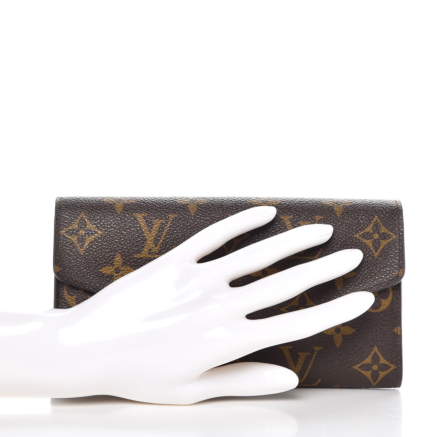 Louis Vuitton Monogram Sarah Wallet NM 2 of 9