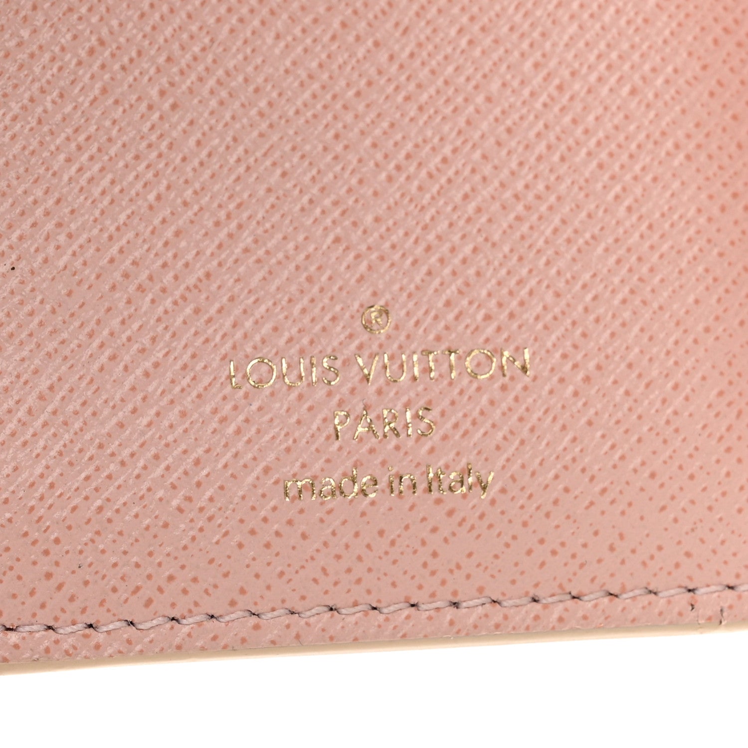 Louis Vuitton Damier Azur Victorine Wallet Rose Ballerine 6 of 9