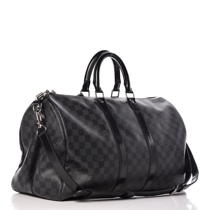 Louis Vuitton Damier Graphite Keepall Bandouliere 45 3 of 23