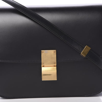 Celine Box Calfskin Medium Classic Box Flap Bag Black 8 of 11
