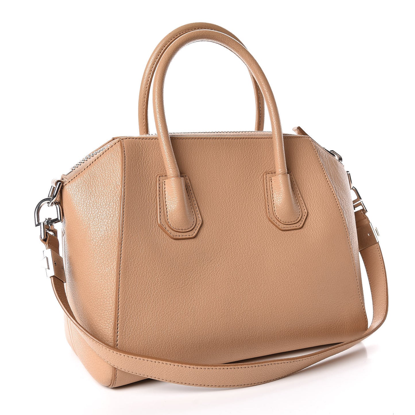 Sugar Goatskin Small Antigona Nude