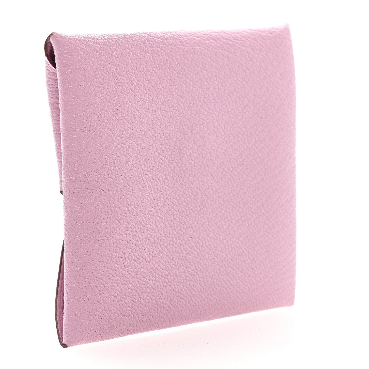 Hermes Chevre Mysore Bastia Coin Purse Mauve Sylvestre 3 of 6