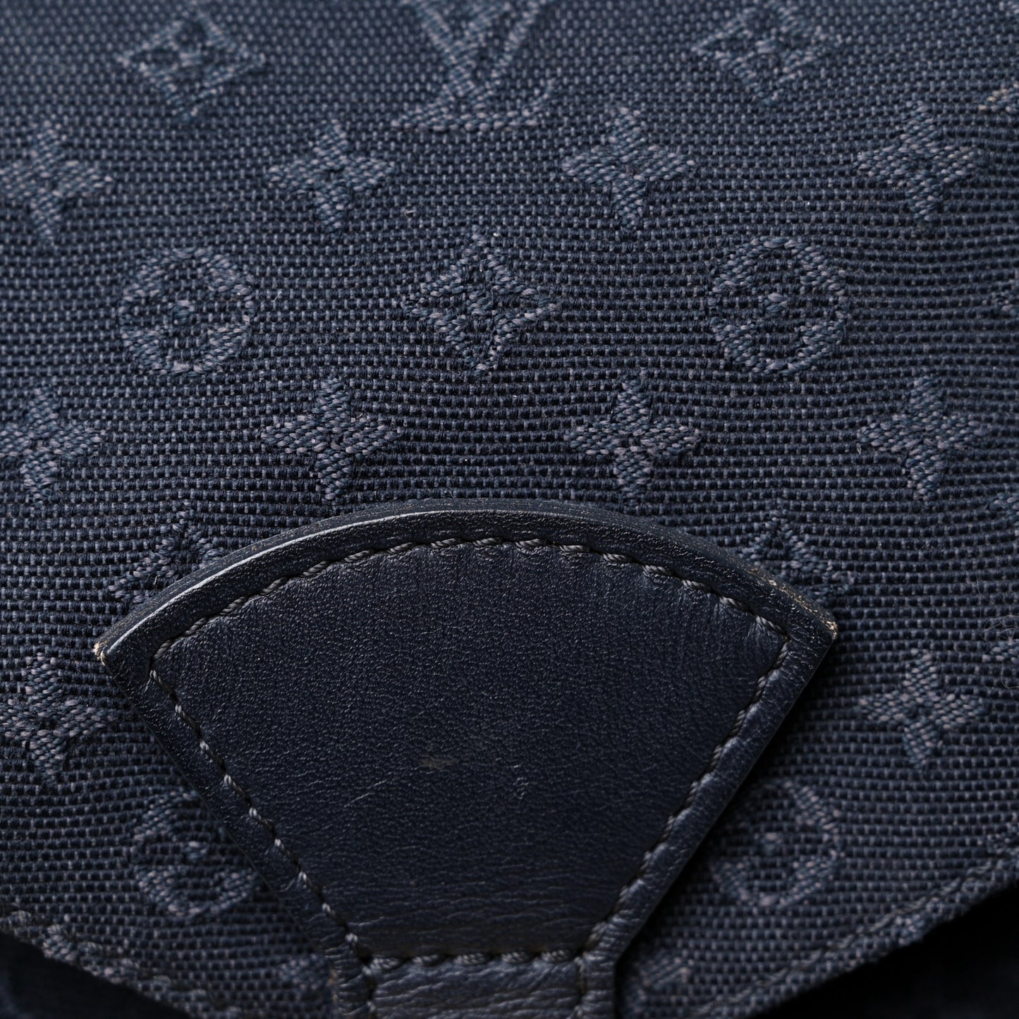 Mini Monogram Montsouris GM Backpack Blue