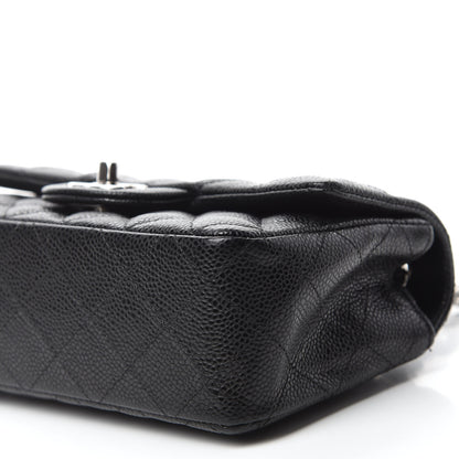 Chanel Caviar Quilted Mini Rectangular Flap Black 7 of 12