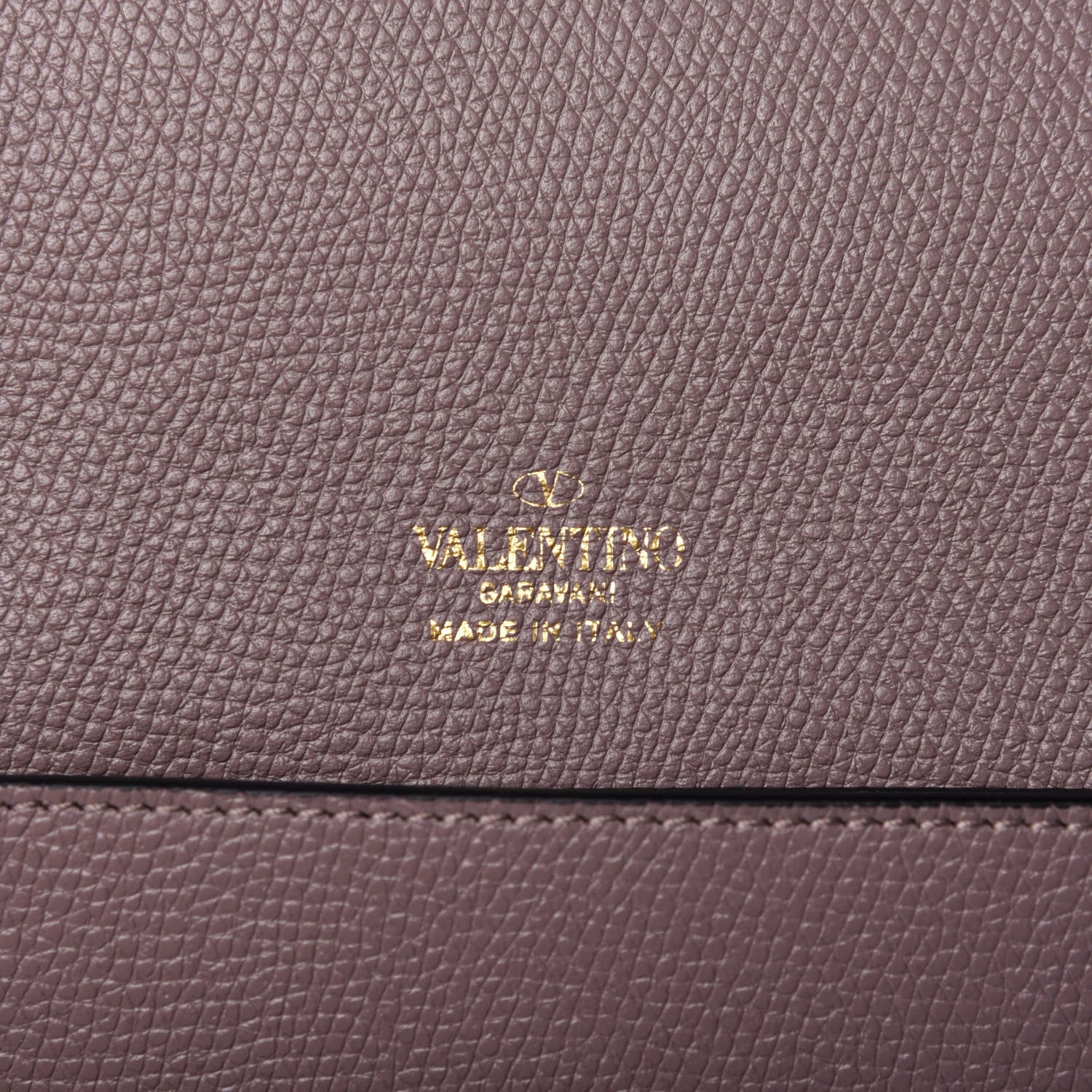 Valentino Garavani Grainy Calfskin Vlogo Signature Pouch Clay 6 of 10