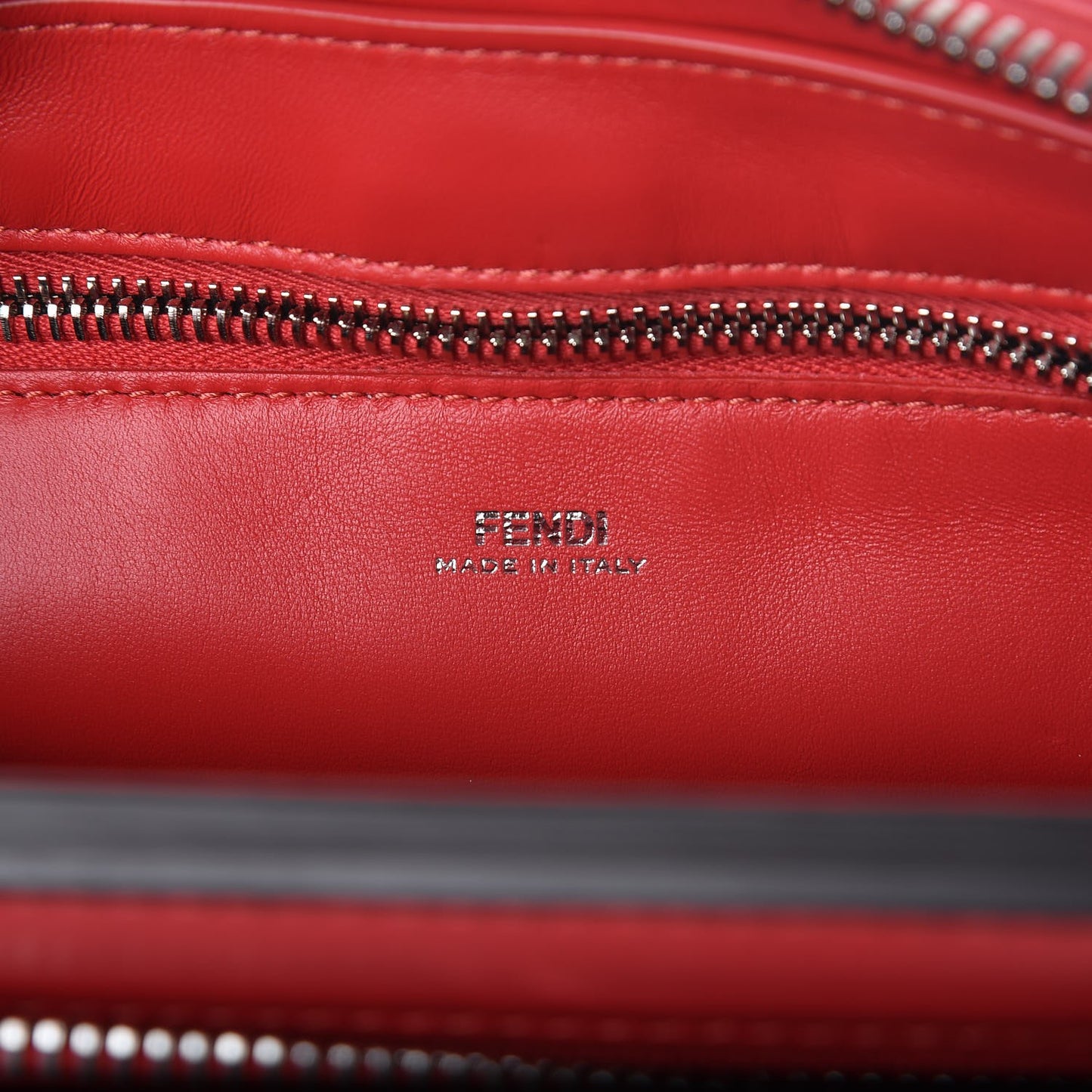 Shiny Nappa Trapuntata Small DotCom Click Chain Satchel Rojo