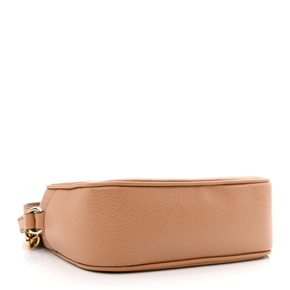 Gucci Pebbled Calfskin Small Soho Disco Bag Camelia 4 of 12