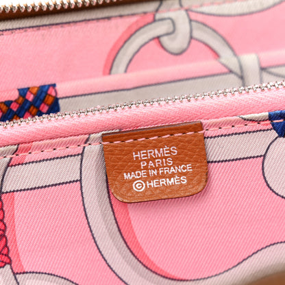 Hermes Epsom Silk'In Wallet Gold 6 of 10