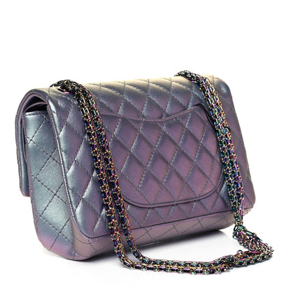 Chanel Iridescent Lambskin Quilted 2.55 Reissue 225 Flap Light Purple 3 of 9