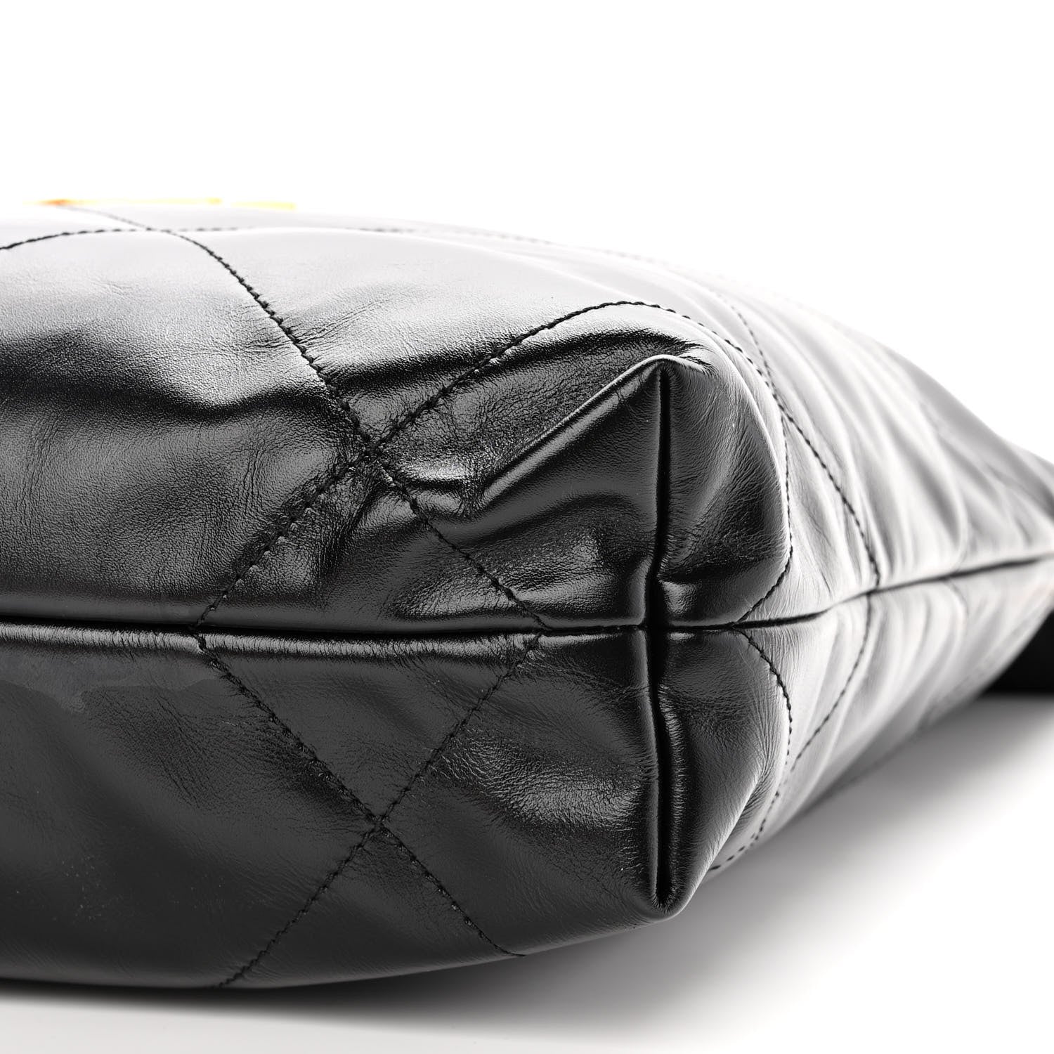 Chanel Shiny Calfskin Quilted Small Chanel 22 Black 11 of 11