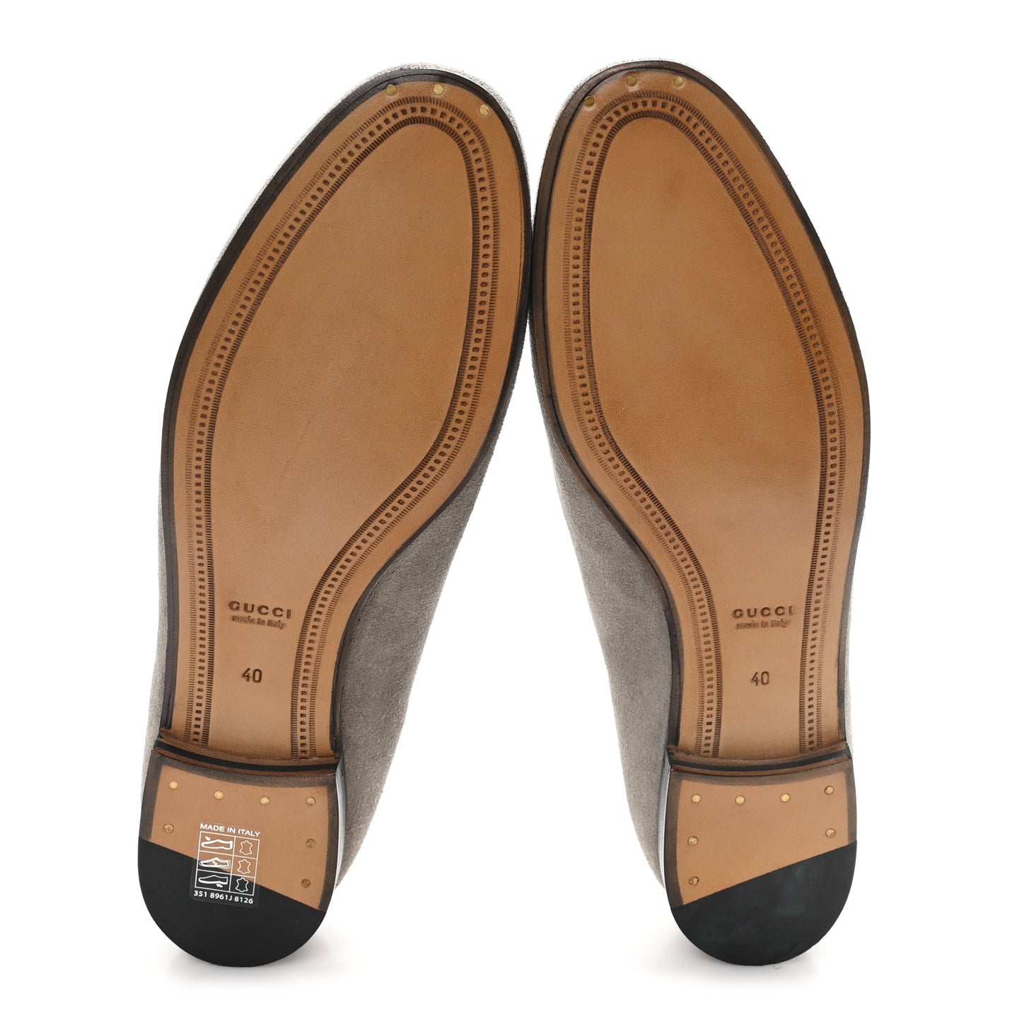 Suede Horsebit Womens Jordaan Loafers 40 New Fango